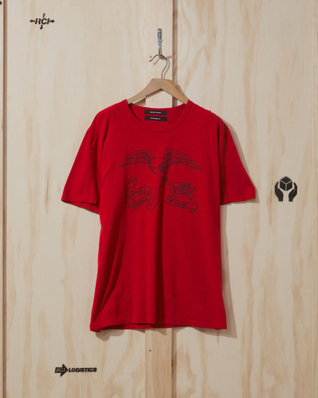 SS19 Eagle T-Shirt in Red