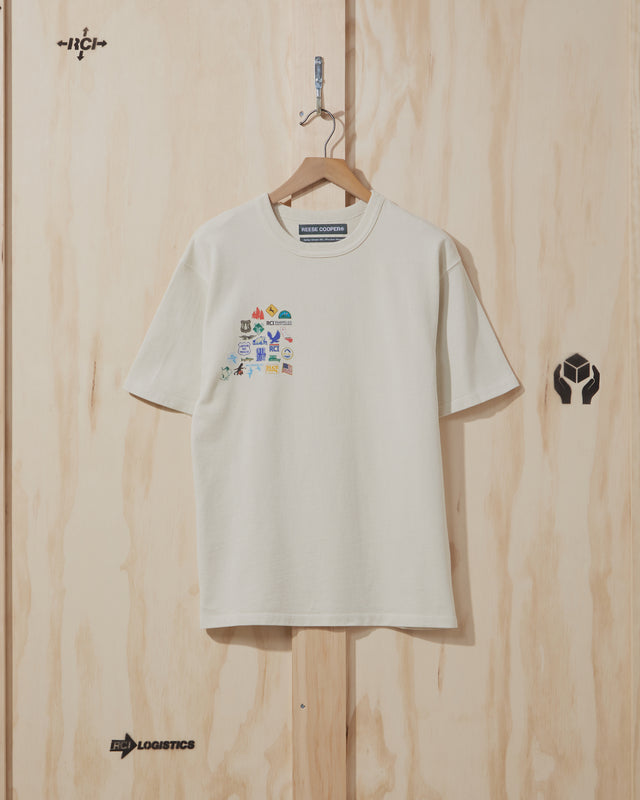 SS21 Pins T-Shirt in Vintage White