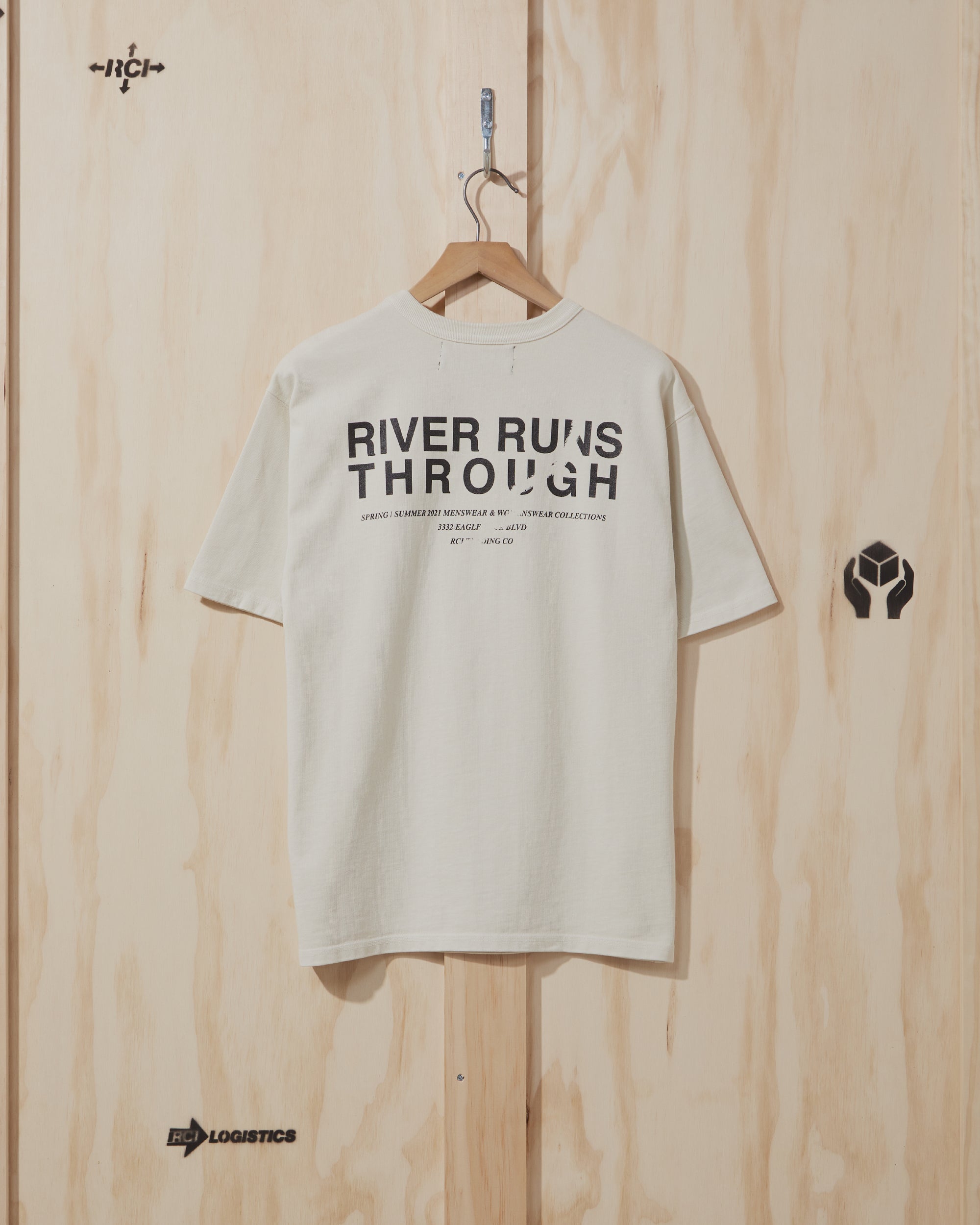 SS21 Pins T-Shirt in Vintage White