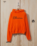 SS21 Eagle Of A Different Feather Hooded Sweatshirt in Orange