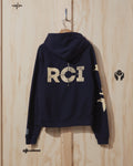 AW22 Birds Hooded Sweatshirt in Navy