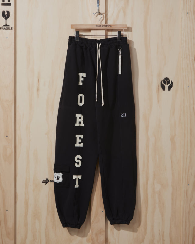 AW21 Forest Print Sweatpant in Black