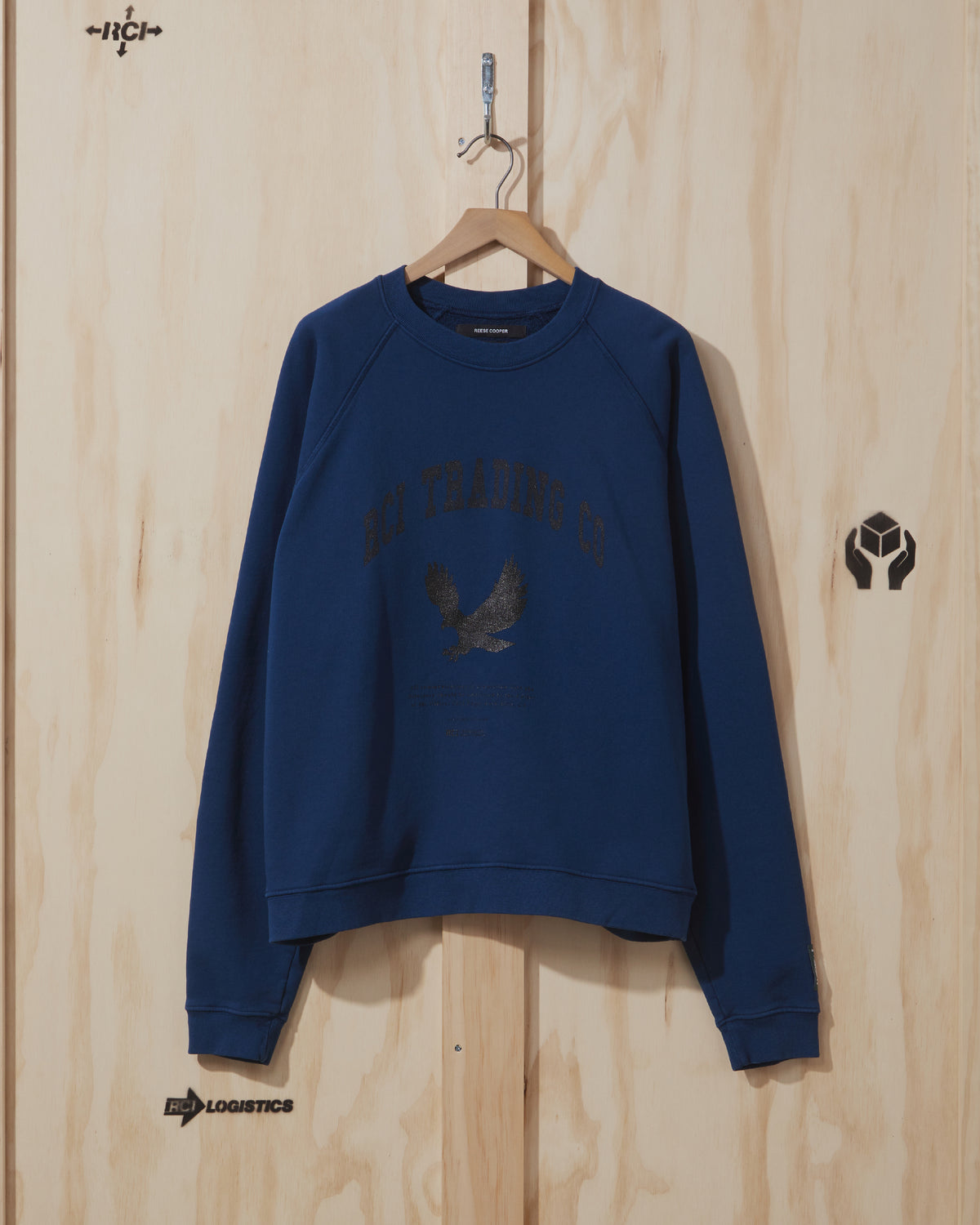 SS20 RCI Trading Co Crewneck Sweatshirt in Blue