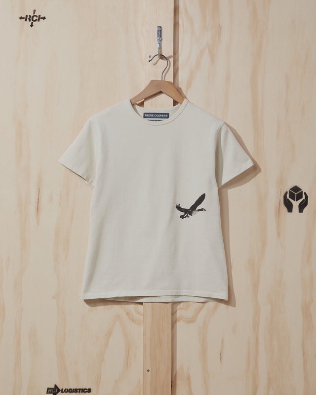 SS21 Womens Bird T-Shirt in Vintage White