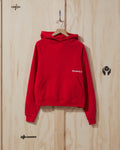 SS22 Outdoor Supply Hooded Sweatshirt in Red