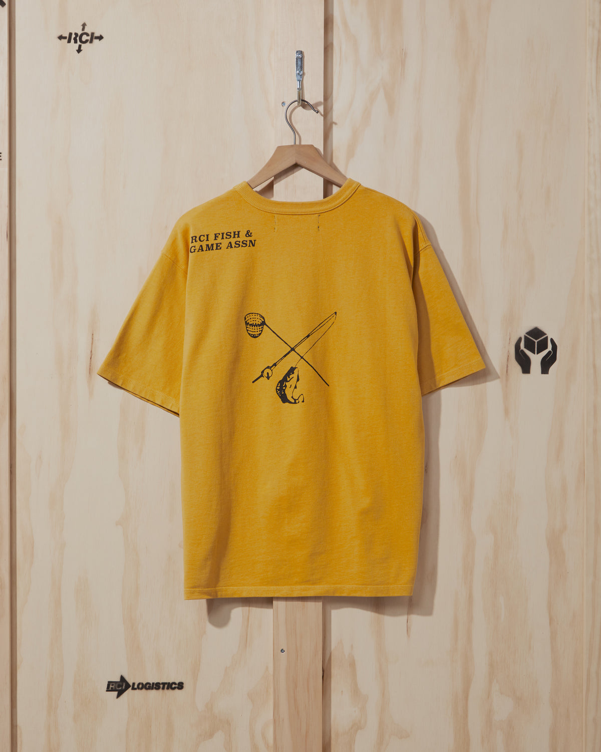 SS21 Hooks T-Shirt in Yellow