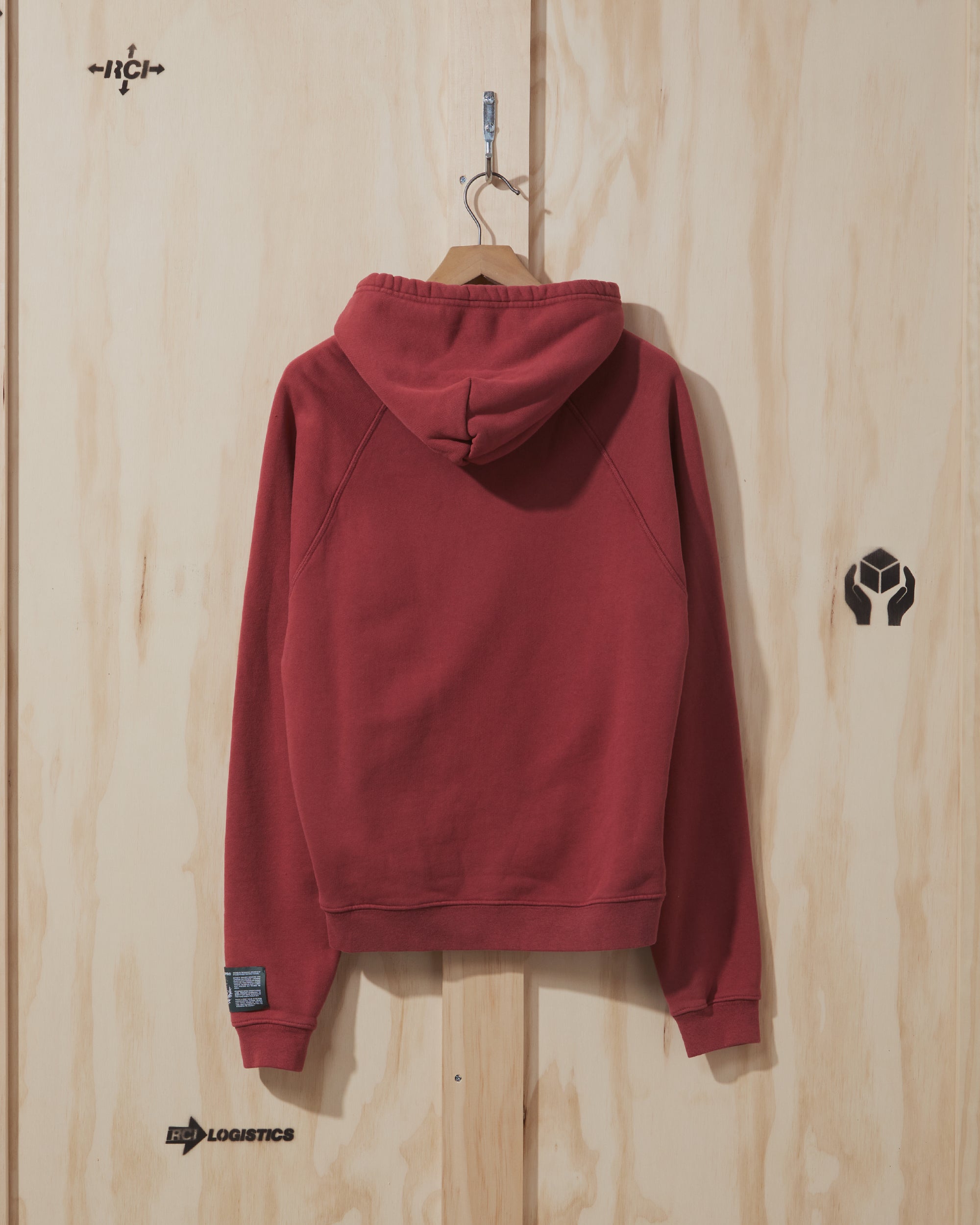 AW20 Women's Wind Chill Hooded Sweatshirt in Red