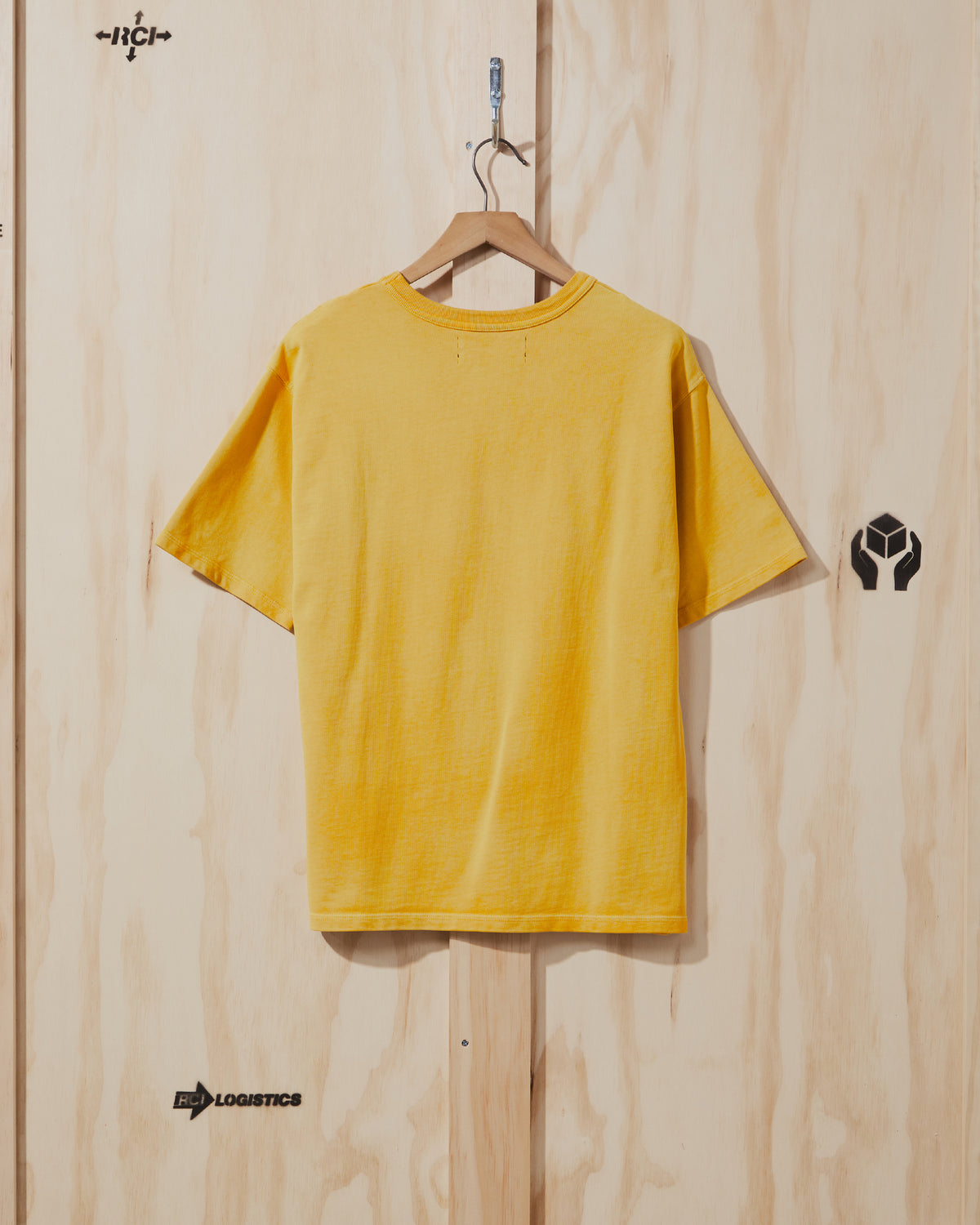 SS20 Mailman T-Shirt in Yellow