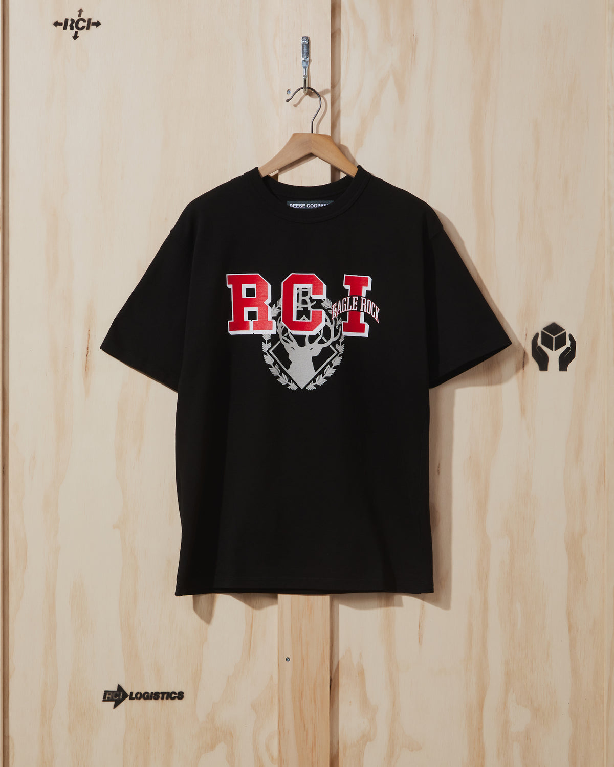 AW22 Collegiate T-Shirt in Black