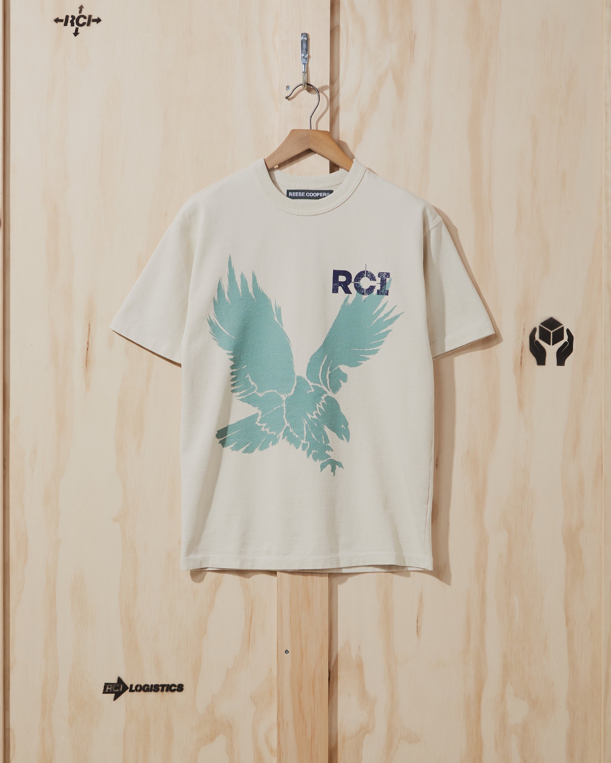 AW22 Eagle T-Shirt in Vintage White