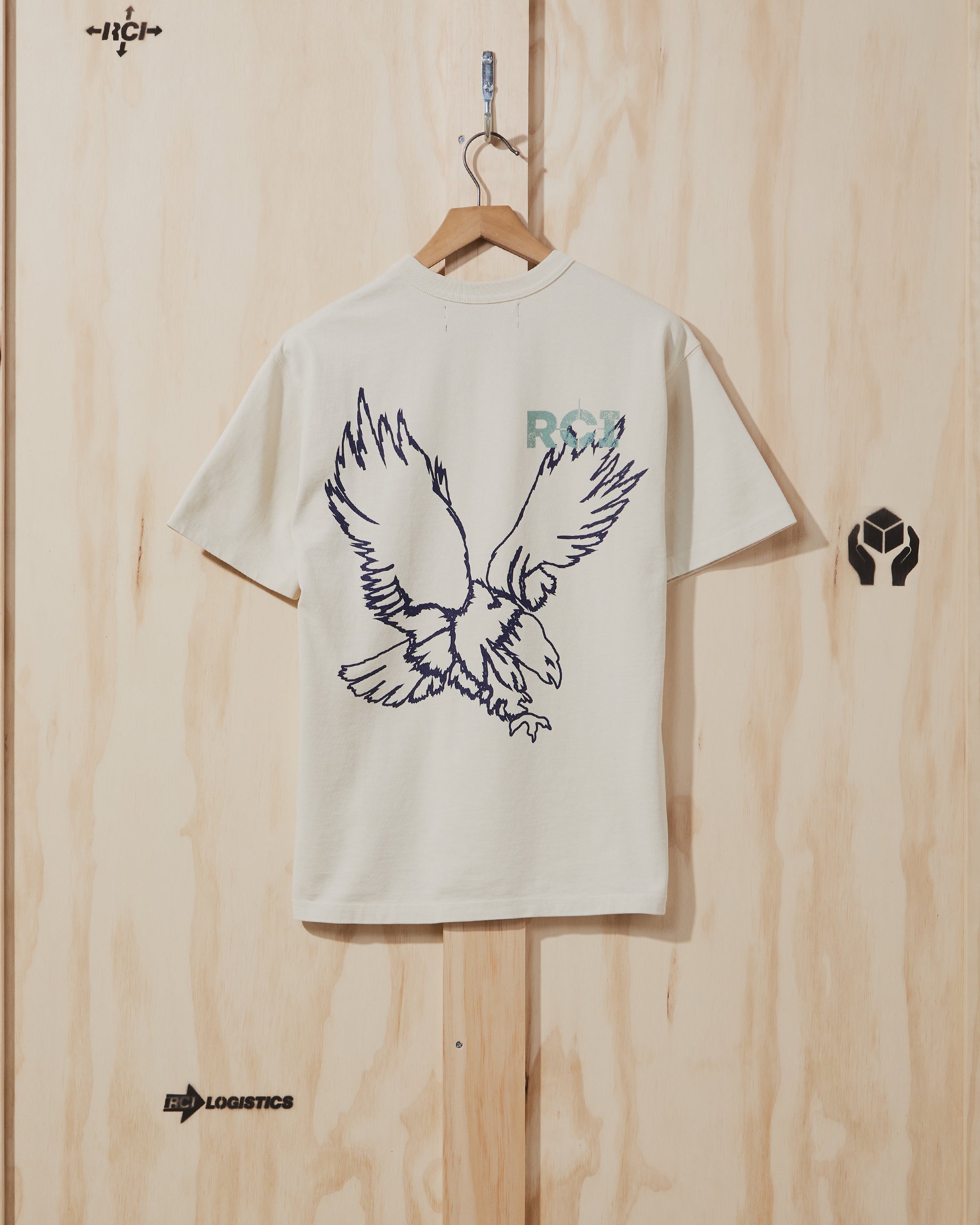 AW22 Eagle T-Shirt in Vintage White