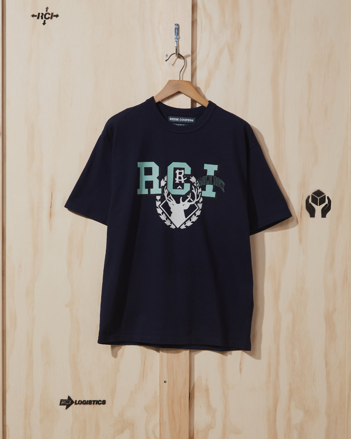 AW22 Collegiate T-Shirt in Navy