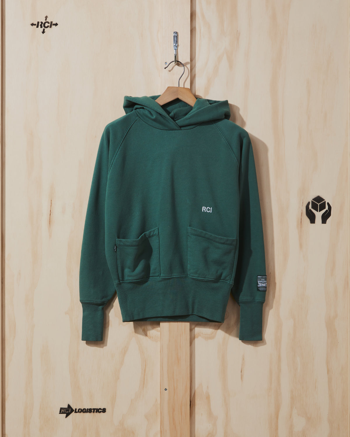 RC x Levi's Hooded Sweatshirt in Green