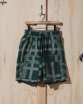 AW22 Ripstop Shorts in Green Plaid