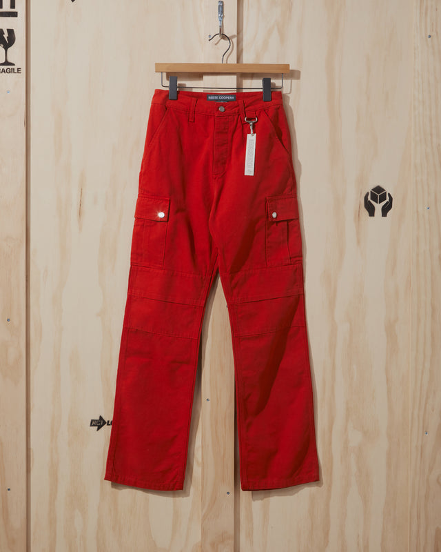 AW21 Cotton Cargo Pant in Orange