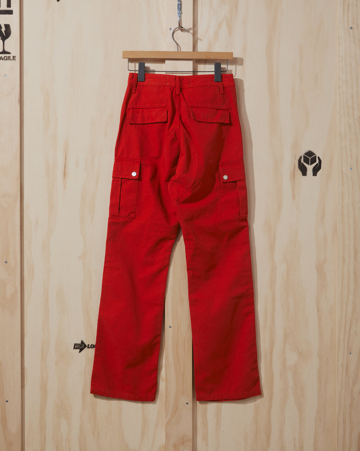 AW21 Cotton Cargo Pant in Orange