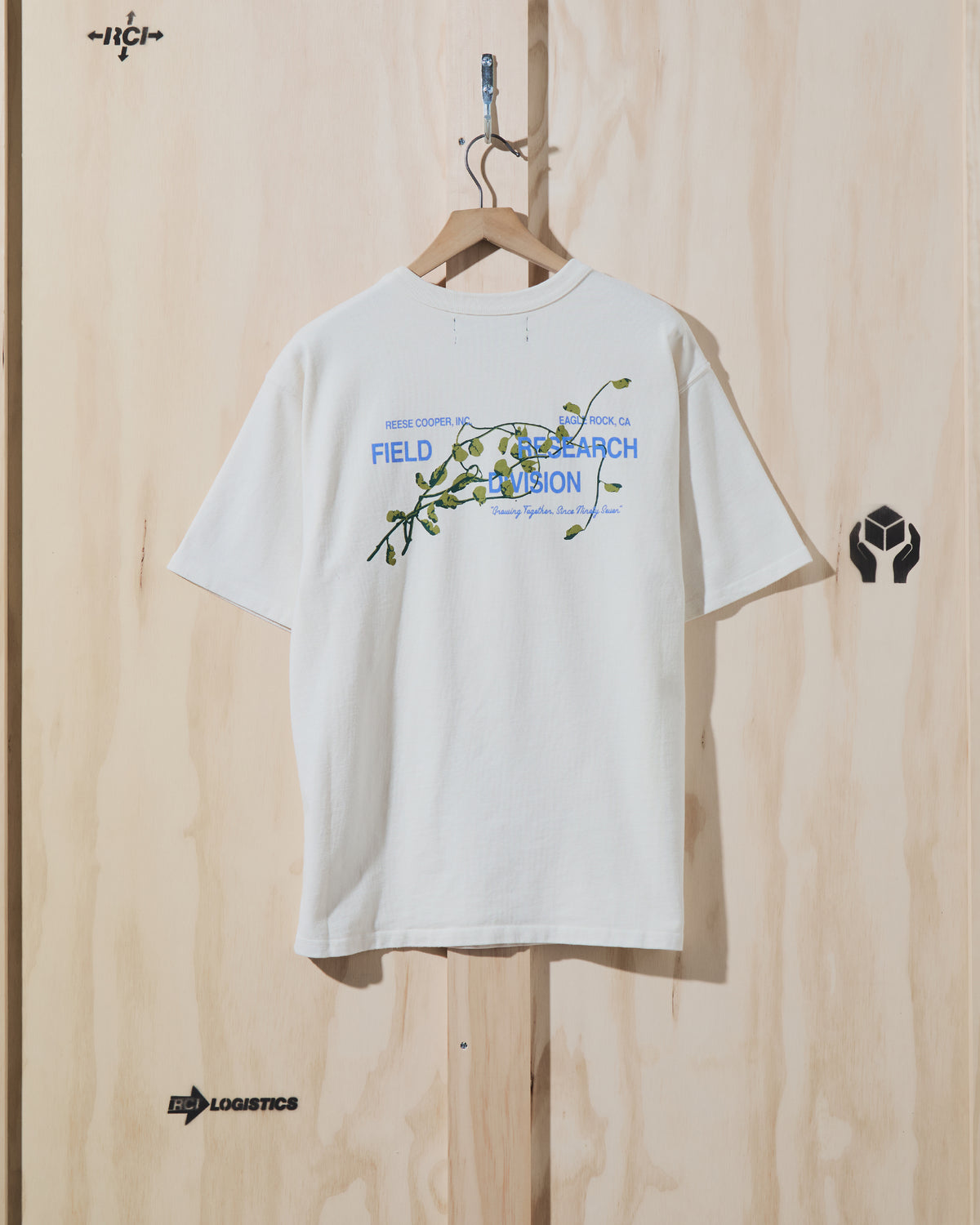 SS23 Vine Print T-Shirt in Vintage White