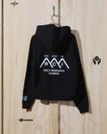 SS23 Mountain Logo Hooded Sweatshirt in Black