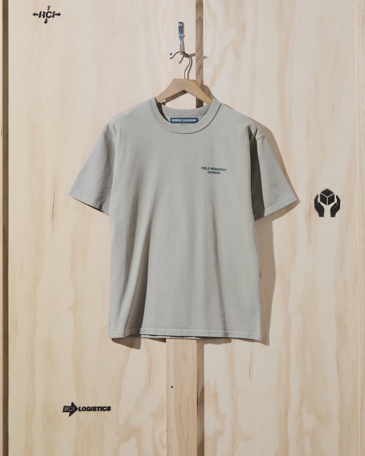 AW23 Field Research Division T-Shirt in Grey