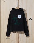 AW23 Flying Ducks Hooded Sweatshirt in Black