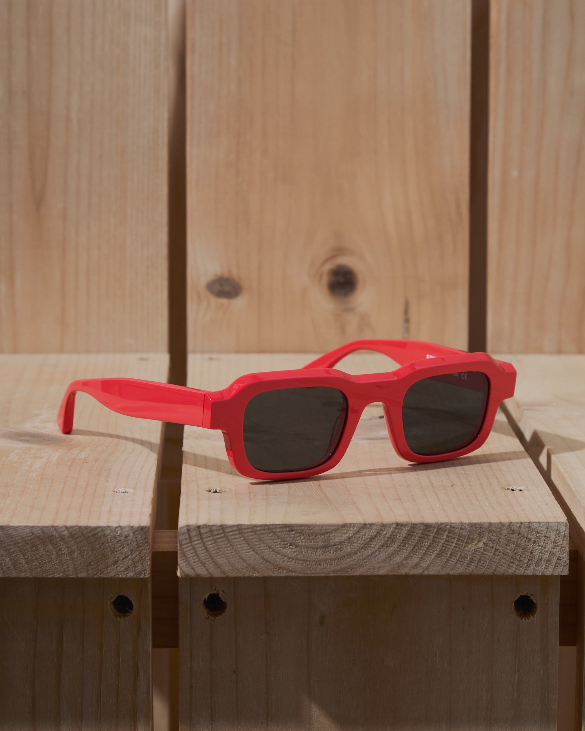 RC x Thierry Lasry Sunglasses in Red with Grey Lens