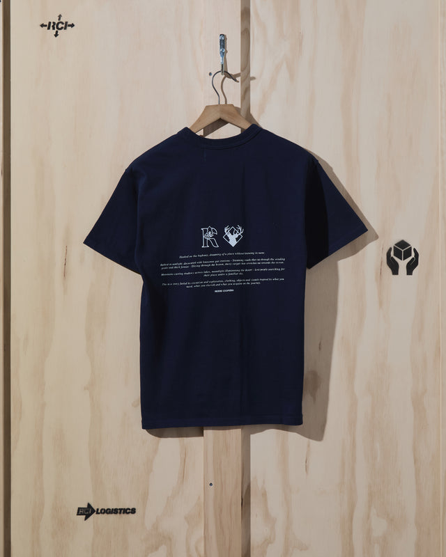 AW22 Tree Script T-Shirt in Navy