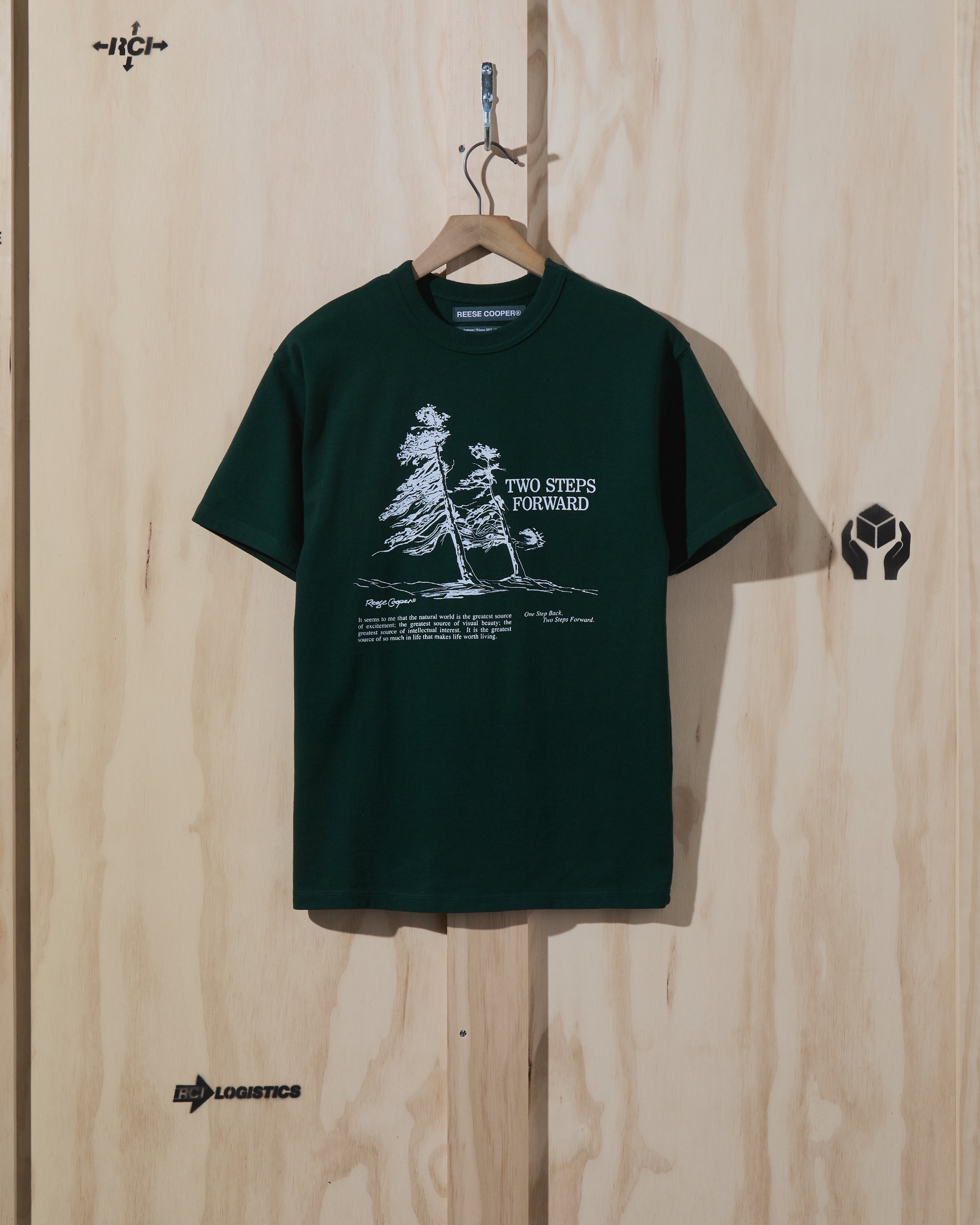 AW22 Windswept T-Shirt in Forest