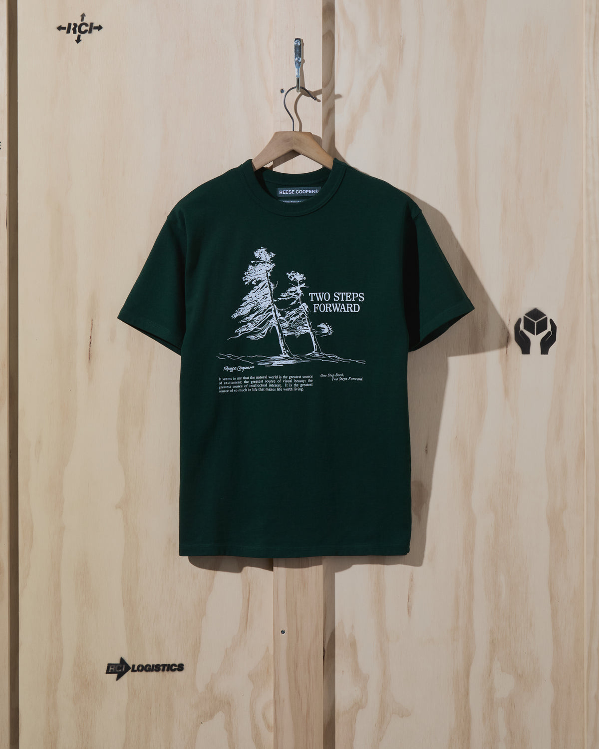 AW22 Windswept T-Shirt in Forest