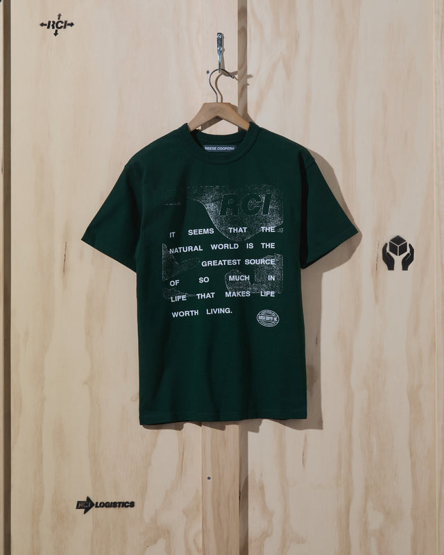 AW22 Natural World T-Shirt in Forest