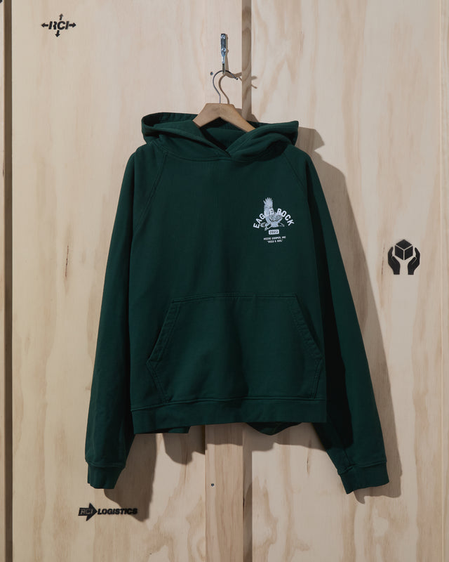 SS23 Eagle Rock Hooded Sweatshirt In Forest