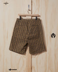 AW22 Wideleg Short in Herringbone Print