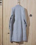 AW22 Womens Cargo Pocket Wool Coat in Heather Grey