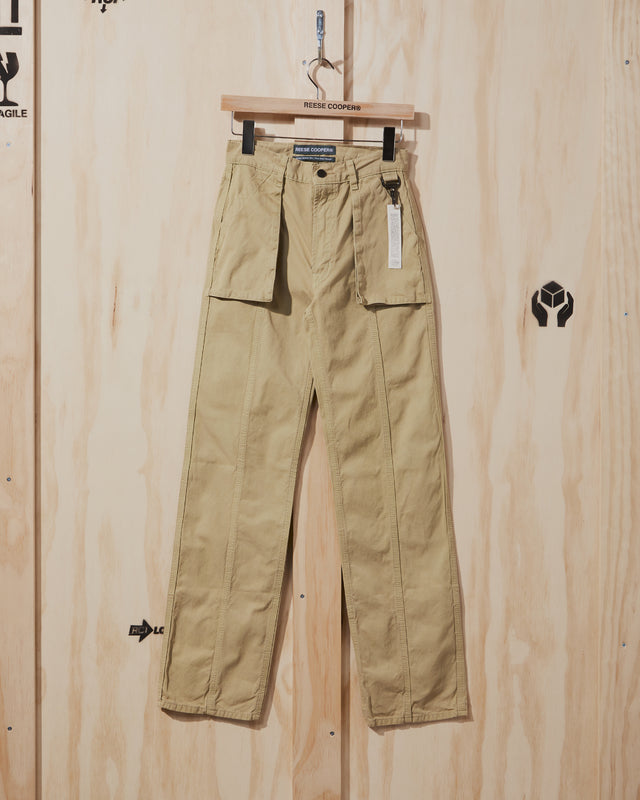 SS21 Womens 3D Pocket Pant in Khaki