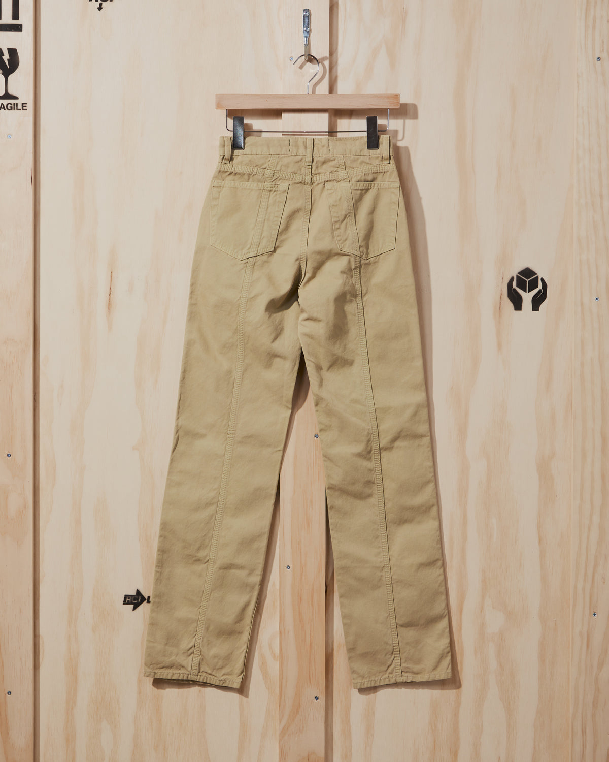 SS21 Womens 3D Pocket Pant in Khaki