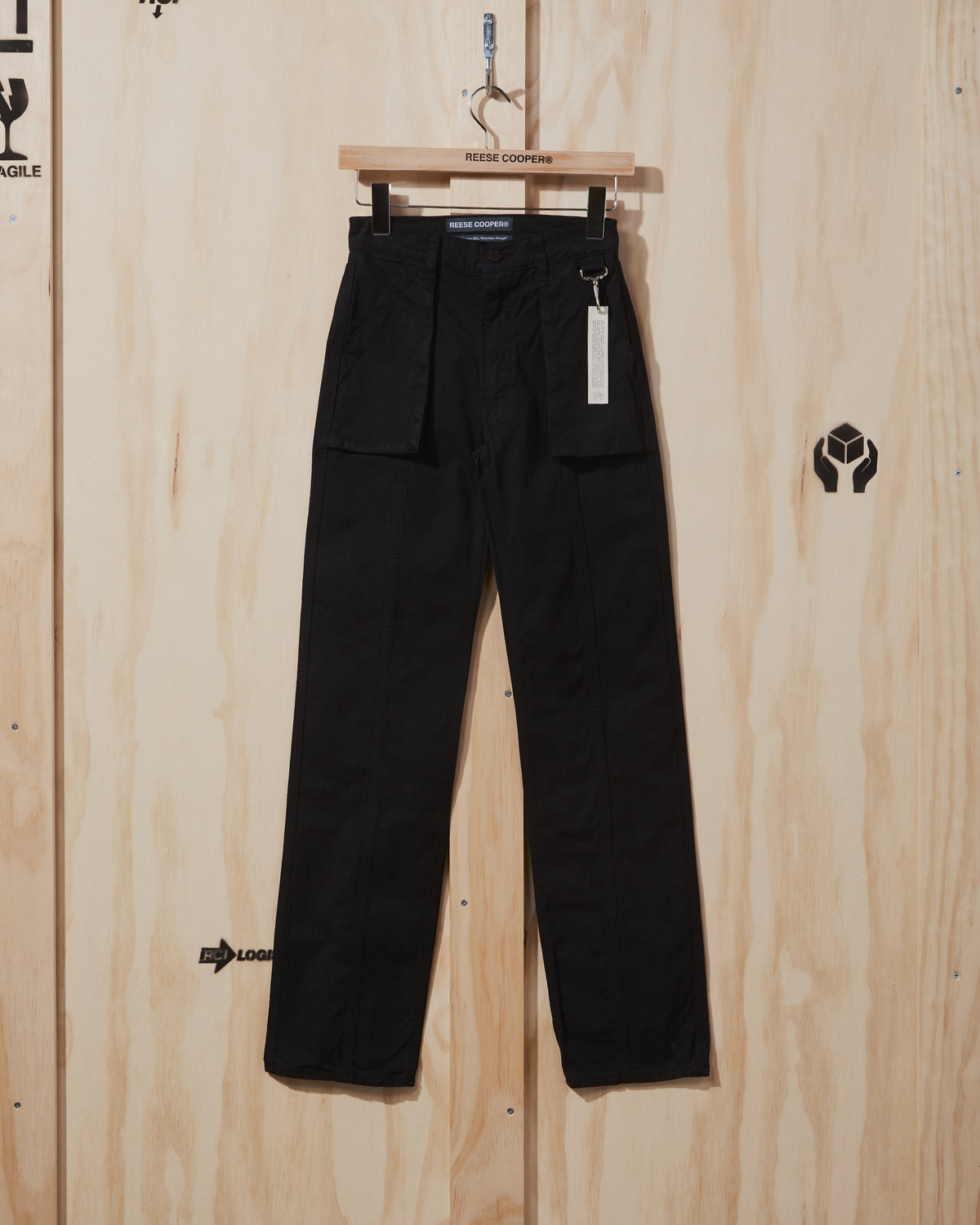 SS21 Womens 3D Pocket Pant in Black