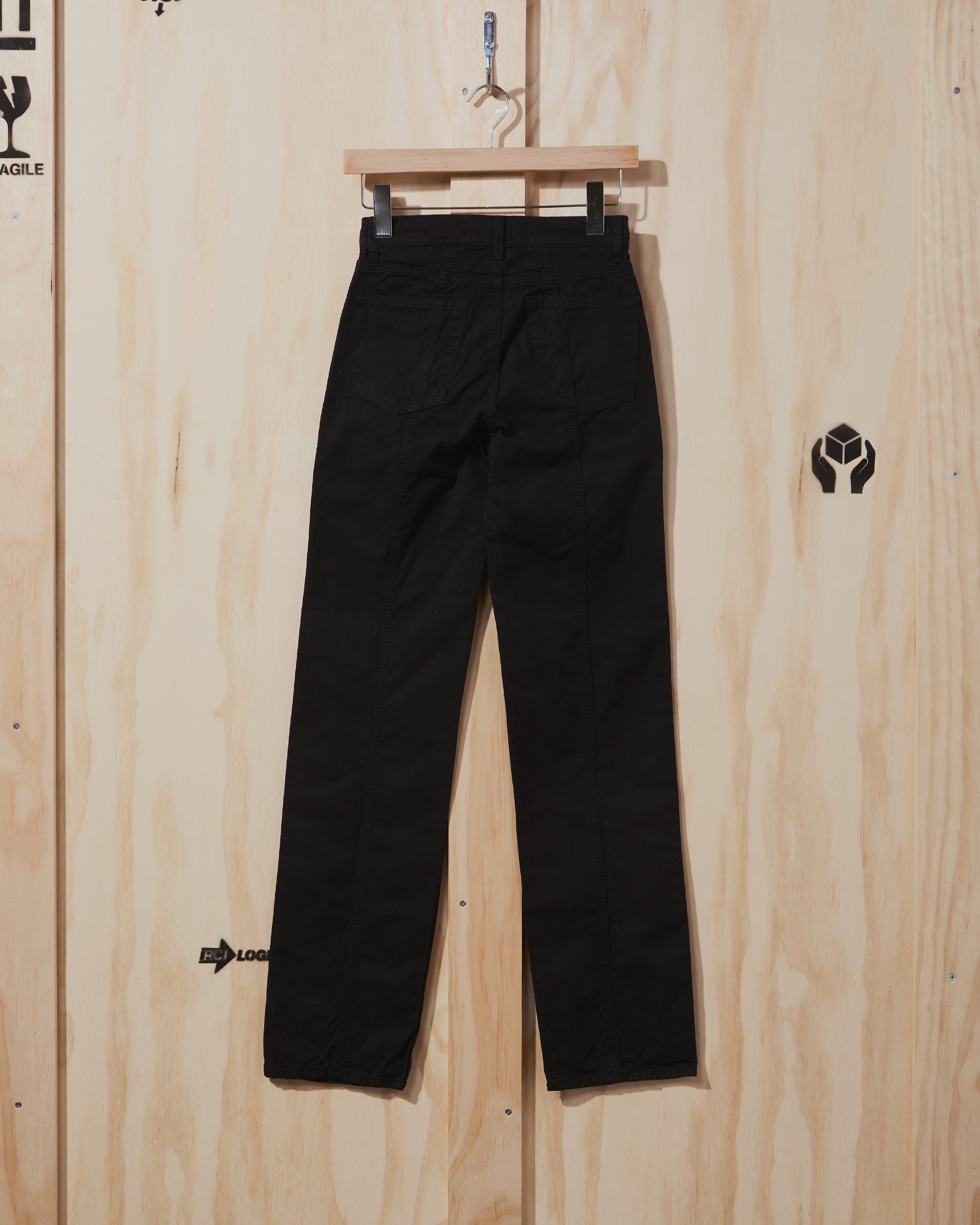 SS21 Womens 3D Pocket Pant in Black