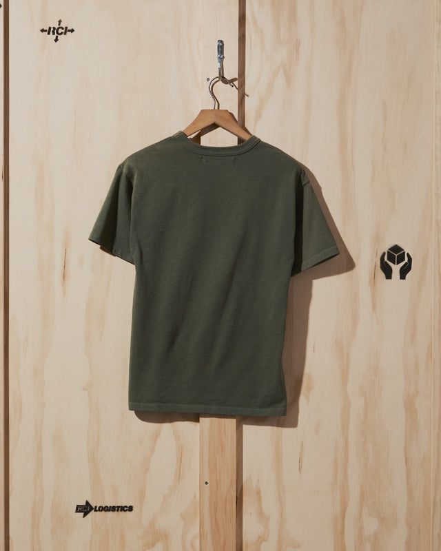 AW22 Mini R Logo T-Shirt in Sage