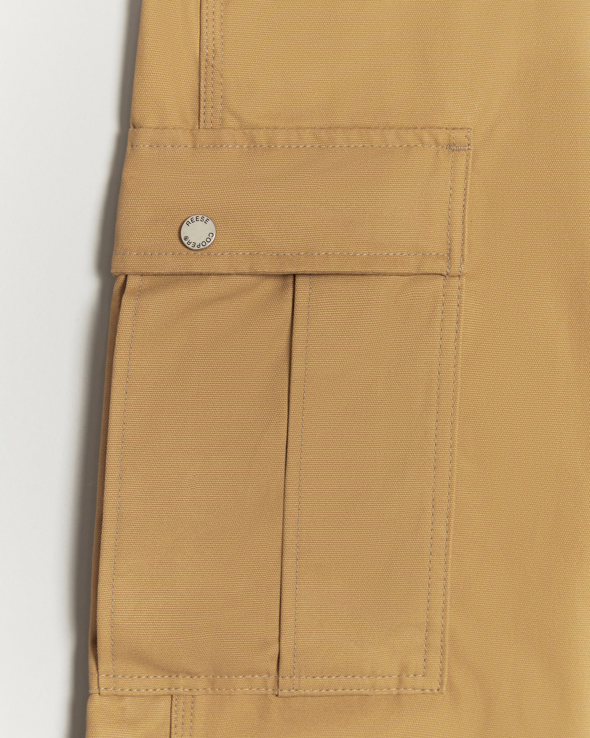 Brushed Cotton Canvas Cargo Pant in Wheat – REESE COOPER®