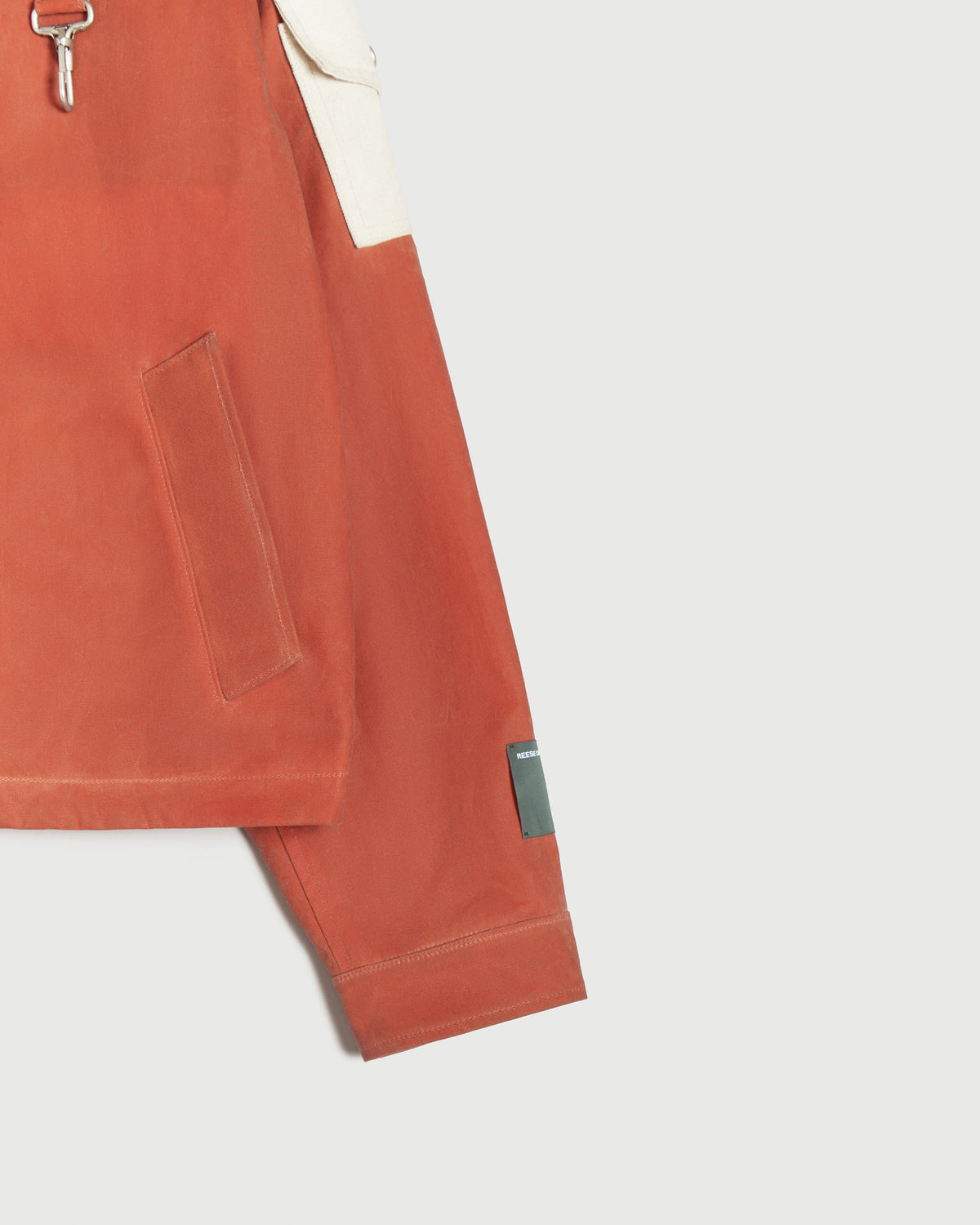 RCI Reserve: Work Jacket in Orange Waxed Canvas