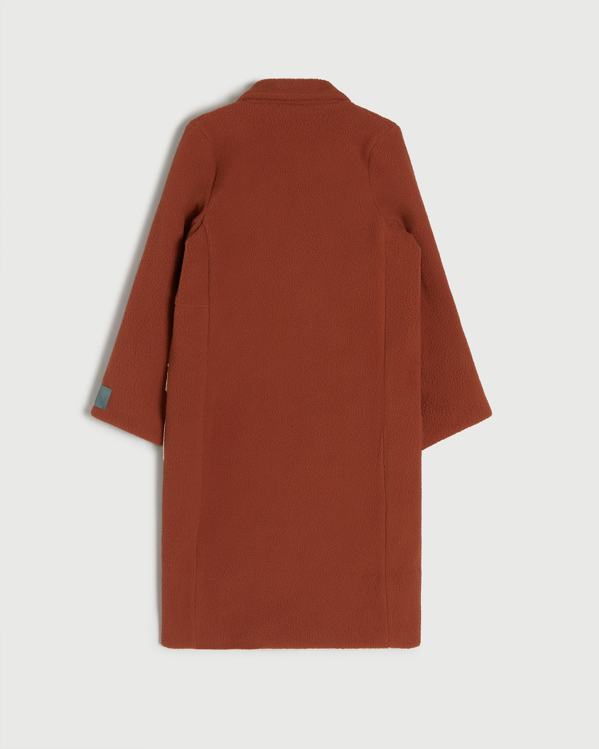 RCI Reserve: Womens Coat in Orange Sherpa Fleece