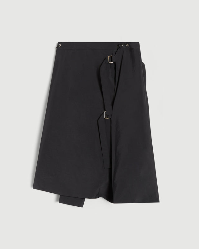 Nylon Hiking Blanket Skirt in Black