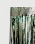 Pleated Skirt in Watercolour Camo
