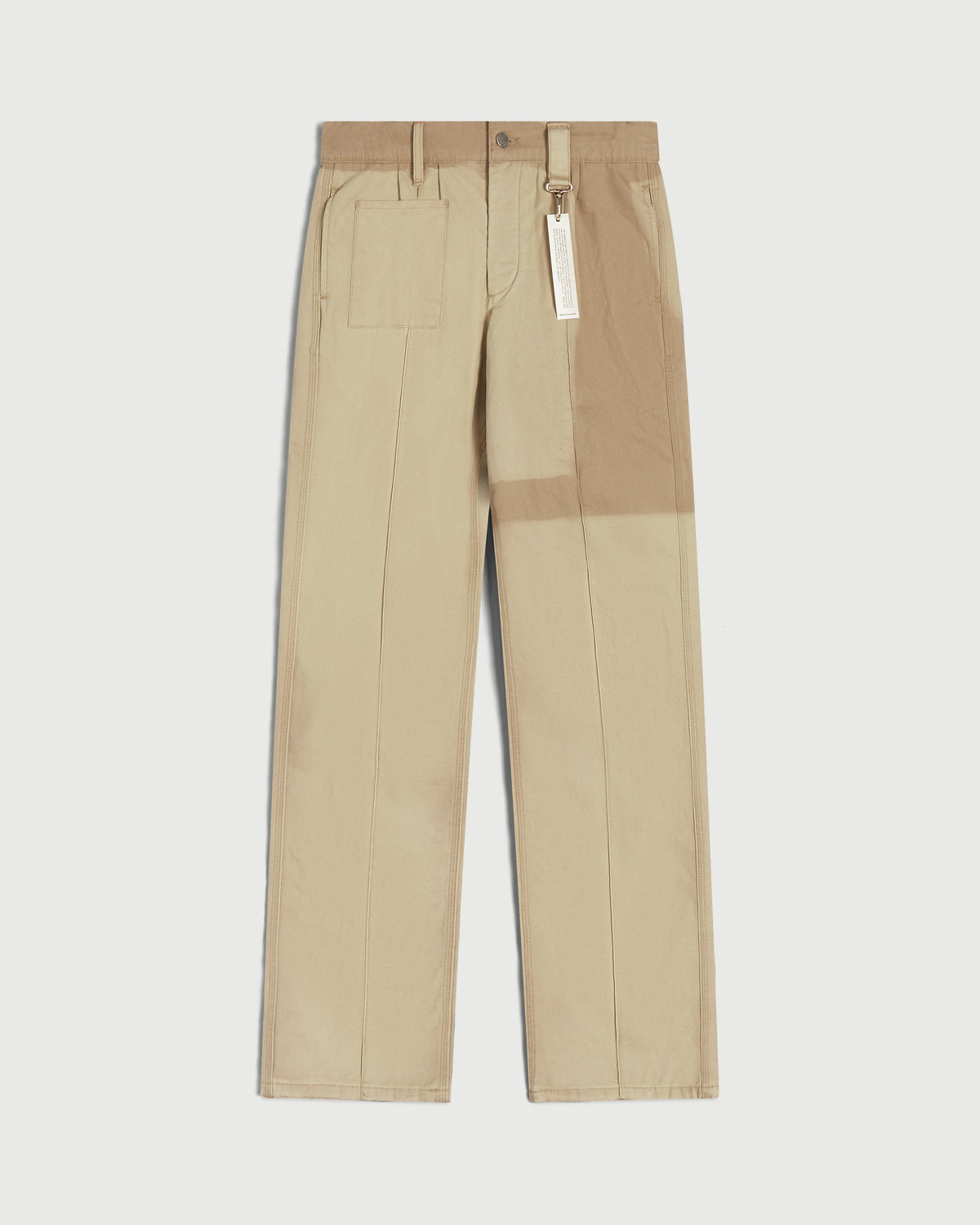 Men's Cotton Linen Pants - Limestone - Pangaia