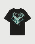 Deer Diamond T-Shirt in Black