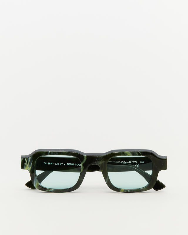 RC x Thierry Lasry Sunglasses in Green with Green Lens