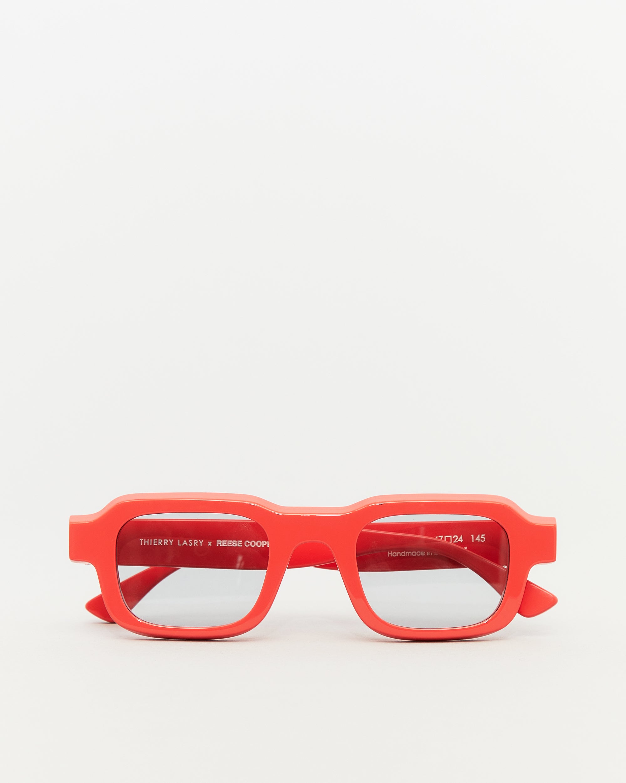 RC x Thierry Lasry Sunglasses in Red with Clear Lens