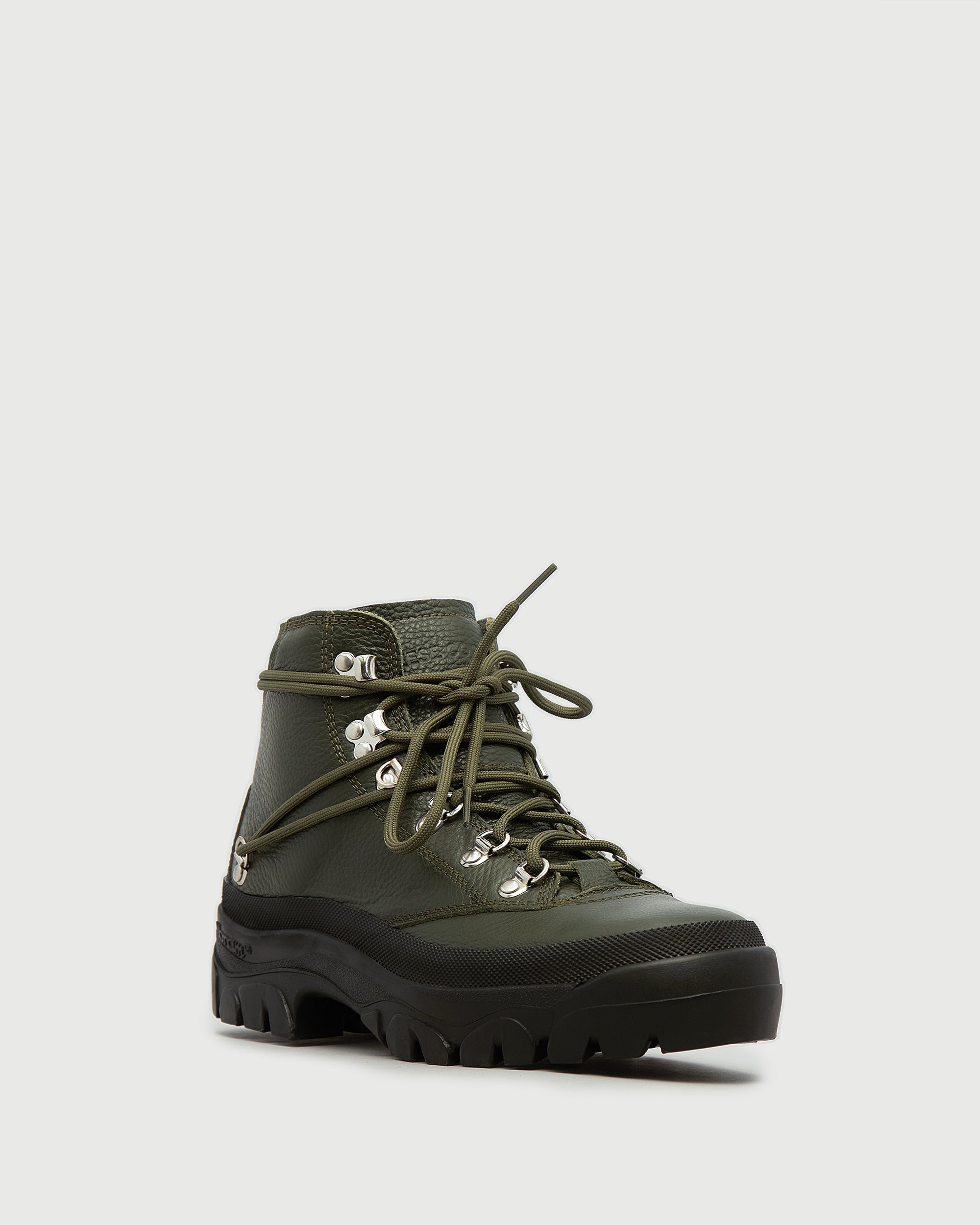 Wilson Boot in Olive Leather