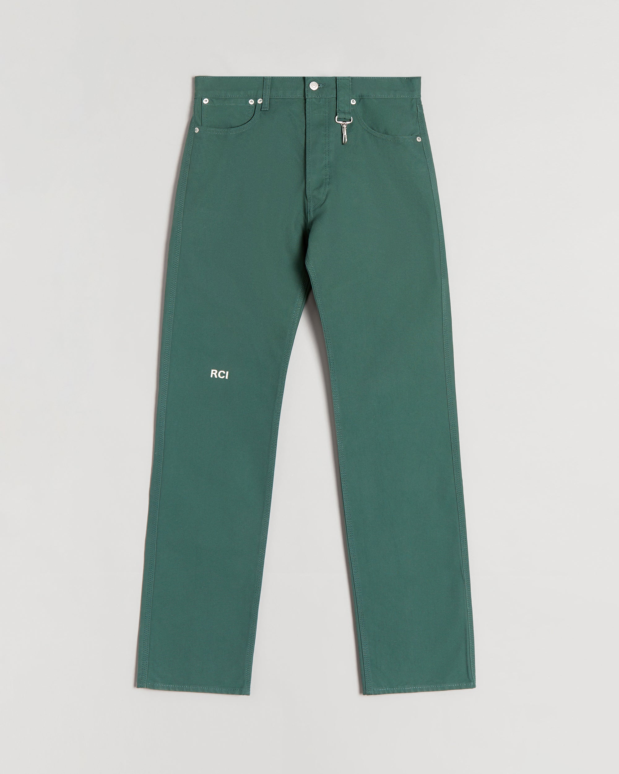 RCI x Levi's Straight Fit Duck Canvas Pant in Forest Green