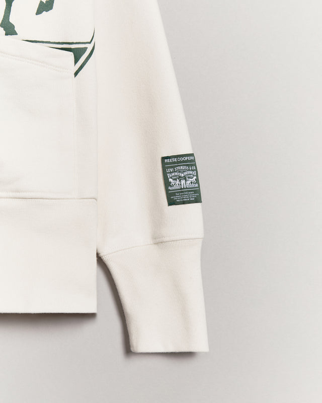 RCI x Levi's Two Pocket Hooded Sweatshirt in Natural